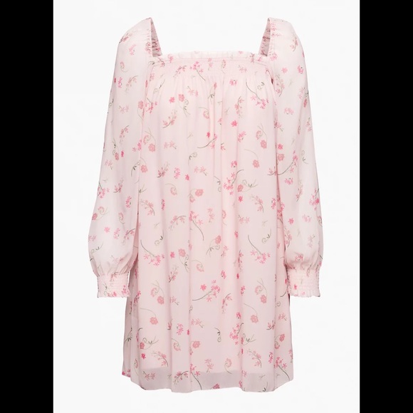 Aritzia Dresses & Skirts - aritzia Wilfred Alana Dress Spring Medley Pink